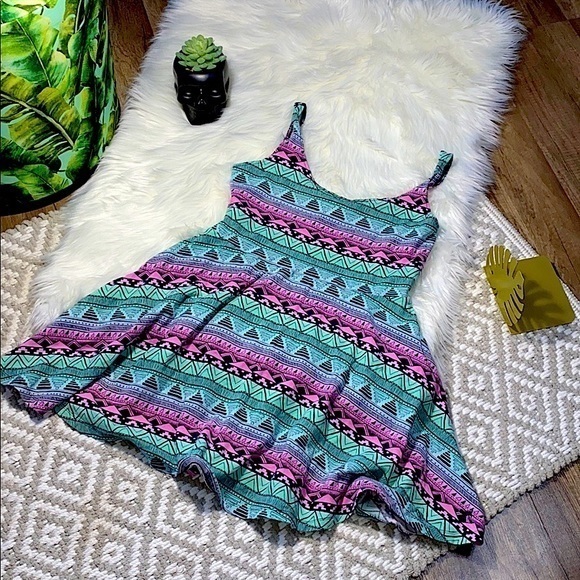 PINK Victoria's Secret Dresses & Skirts - Rare! VS Pink - Tribal Gradient Super Soft Dress